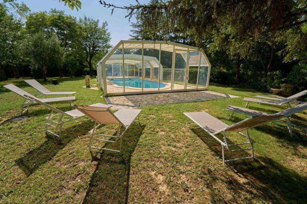 Au Calme Jardin Et Piscine Couverte En Hiver Aix-en-Provence
